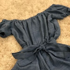 Off The Shoulder Romper